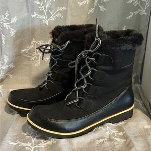 Women's Black Winter Boots JBU NIB size 11